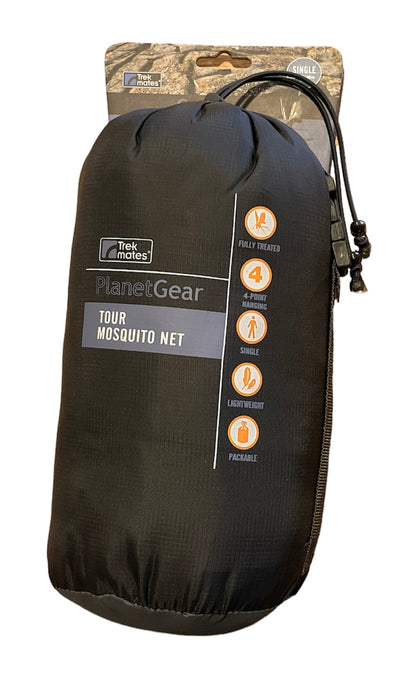 Trekmates Planet Gear Tour Mosquito Net | Single