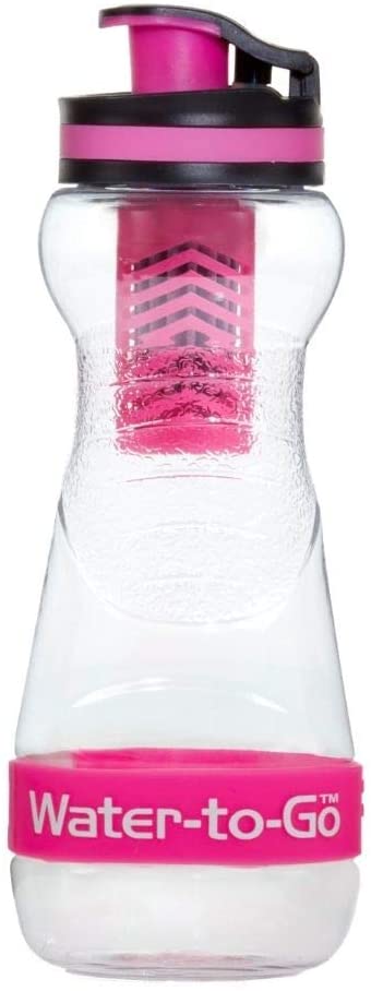 Water-To-Go 3 in 1 Filter 50cl Bottle- Pink