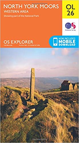 OS Explorer OL27 North York Moors Western Area  [ISBN: 978 0 319 24265 0]