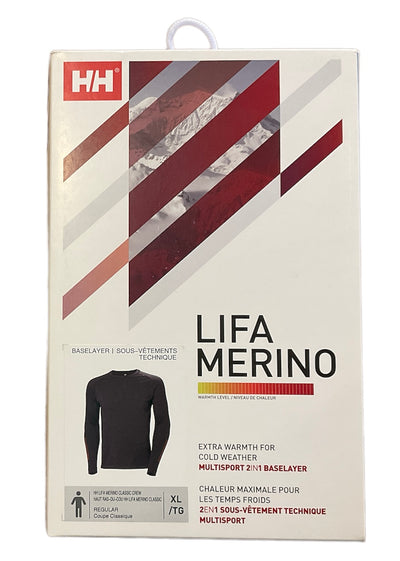 Helly Hansen Lifa Merino Mens Classic Crew