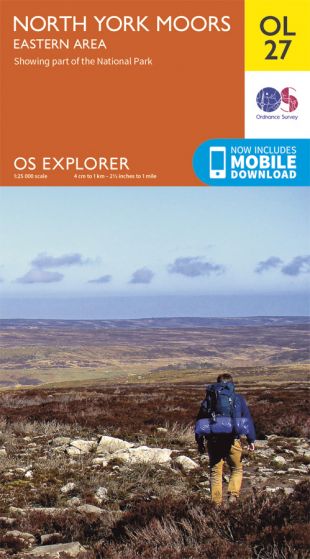OS Explorer OL27 North York Moors [ISBN: 978-0-319-24266-7]