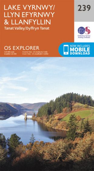 OS Explorer 239 Lake Vyrnwy & Llanfyllin [ISBN: 978 0 319 24432 6]]