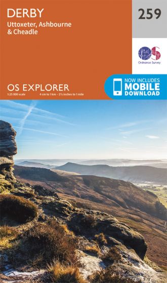 OS Explorer 259 Derby [ISBN: 978 0 319 24456 2]