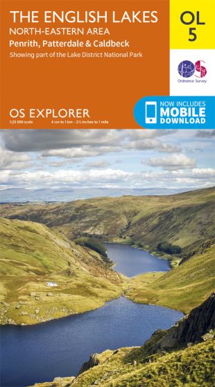 OS Explorer OL5 The English Lakes North East Area [ISBN: 978 0 319 26332 7]