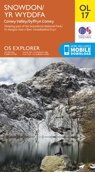 OS Explorer OL17 Snowdon [ISBN: 978-0-319-24253-2]