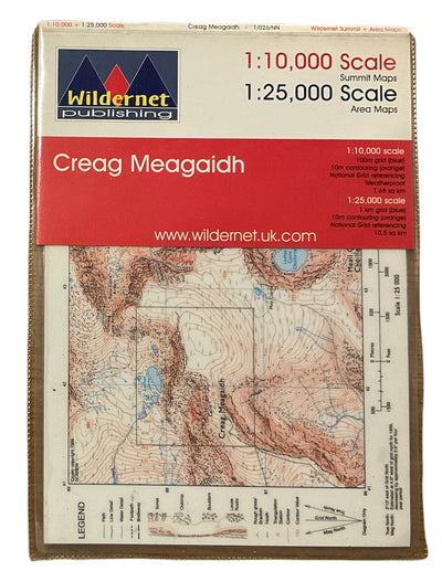 Wildernet Publishing: Creag Meagaidh Map