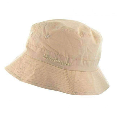 Highlander Premium Bucket Sun Hat- Beige
