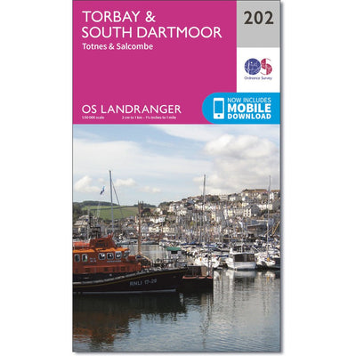 OS Landranger 202 Torbay & South Dartmoor [ISBN: 978-0-319-26300]