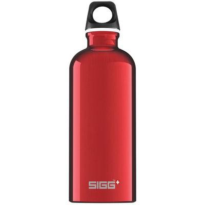 Sigg Traveller 0.6L Water Bottle-Red
