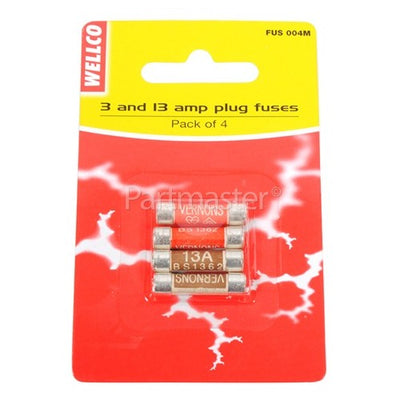 Wellco 13 Amp plug fuses